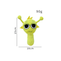 Miniatyrbilde 1 av 6: 10 tommer Sprunky Wenda og Grå Plysjdukke, Sprunk Myk og Morsom Fylt Leketøy for Fans og Venner Bursdag Yellow