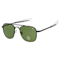Pikkukuva 1 / 6: Lentäjäpilotti Aurinkolasit Miehet Naiset 2021 Vintage Merkki Designer Amerikkalainen Armeija Sotilas Optiset AO Aurinkolasit de sol masculino black-green