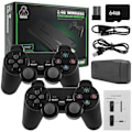 Miniatyrbillede 1 af 5: 2024 Ny 20000+ 4k HDMI TV Videospil Stick Retro Spilkonsol med 2 trådløse controllere 4k Spil Stick 100 % ny