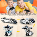Pikkukuva 3 / 7: Kauko-ohjattava auto, 1:18 muuntuva lelu, 2-in-1 muuntuva robottilelu 2,4 GHz:n kaukosäätimellä, poliisiauto, lelu Vit