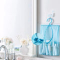 Miniatyrbilde 3 av 10: 2 stk Oppbevarings Klesklype Mesh Lomme Organizer BLÅ Blue