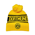 Miniatyrbild 1 av 2: UEFA Champions League Fotboll Stickad Mössa För Män Och Kvinnor Vintervarm Fotbollsmössa Dortmund