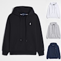 Miniatyrbilde 2 av 3: PoloRalphLauren Oversized Ensfarget Genser for Menn - Herre Rundhals Langermet Casual Hettegenser Lett Løstsittende Genser A A M
