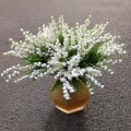 Miniatyrbillede 3 af 5: Kunstig liljekonvalj Blomst Familie Have Bryllup Dekor