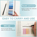 Miniatyrbilde 3 av 6: Sticky Tabs Bokmerker Fargerike Sticky Index Tabs, Skrivbar Side