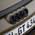 Miniatyrbild 4 av 4: Audi Rings Black Edition Emblem Blackline Logo Svart 27,3cm
