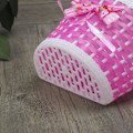 Miniatyrbillede 4 af 5: Cykelkurv til børn til styr, pink