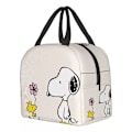Miniatyrbilde 2 av 5: Snoopy Lunsjveske med Blomstermønster, Farge Bilde Farge