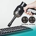 Miniatyrbilde 2 av 5: USB Mikro Støvsuger Mini Støvsuger Datamaskin Skrivebord Spis Støv Rengjøringsverktøy