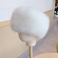 Miniatyrbilde 1 av 10: Falsk pelshatt Russisk hatt HVIT white