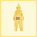 Miniatyrbild 2 av 5: Unisex Teletubbies Kostymer Disi Onesies Lala Cosplay Pyjamas Vuxen Pyjamas Djur Sovkläder Jumpsuit Gul(YD) Yellow XL
