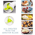 Miniatyrbillede 3 af 5: Elektrisk kartoffelmoser, 3 i 1 Multi-Tool blender sæt-blender
