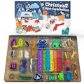 Miniatyrbilde 1 av 6: Adventskalender 2023, Fidget Toys Sett 25 stk Sansestimulerende Fidget Toys Pakke Julekalender