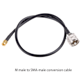Pikkukuva 8 / 9: SMA - UHF-kaapeli SMA-uros PL259-uros koaksiaalinen sovitin matalataltainen RG58 koaksiaalikaapeli CB HAM Radio käsiradioantenni