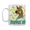 Pikkukuva 1 / 3: Scooby Doo Roffee Rime Muki Yksi Koko Valkoinen/Vihreä/Ruskea