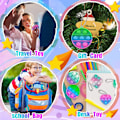 Miniatyrbillede 3 af 5: 30 stk. Party Bubble Fidget Legetøj - Mini Bubble Nøgleringe - Flerfarvet Sjov Pakke [YD]