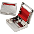 Miniatyrbillede 1 af 5: Rullemaskine Metal Rød Tissue Automatisk Cigaret Tobak Rolle