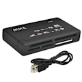 Miniatyrbillede 1 af 7: All-in-One USB 2.0 SD-kortlæser as the picture