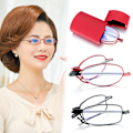Miniatyrbillede 7 af 10: Foldbare læsebriller Presbyopia Briller SORT STYRKE Black Black Black Strength 2.0x-Strength 2.0x
