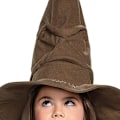 Miniatyrbilde 2 av 2: Harry Potter Sorteringshatt Kostyme Tilbehør, Barnestørrelse, Brun