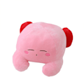 Pikkukuva 5 / 5: Nukkuva Kirby All-Star -sarja 8-tuumainen pehmolelu Siristelevä Kirby Pieni riipus 20cm