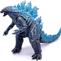 Miniatyrbillede 1 af 7: King of the Monsters Legetøj - Godzilla Actionfigur - Dinosaur Legetøj Godzilla - Film Monster Serie Godzilla.