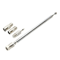 Miniatyrbilde 2 av 5: FM-radioantenne FM-teleskopantenne 75 Ohm F-type hannkontakt