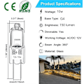 Miniatyrbillede 3 af 5: 20-pak G4 halogenlamper 10W 12V - Varmt hvid
