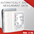 Miniatyrbillede 3 af 5: Bærbar automatisk blodtryksmåler medicinsk digital LCD-display W
