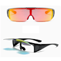 Miniatyrbild 1 av 6: Nya polariserade linser för män Körning Fiske Solglasögon Skydd För Myopi Glasögon Flip Polaroid Solglasögon Oculos De Sol Masculino Flip red reflictive