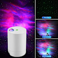 Miniatyrbilde 2 av 5: Stjernehimmel-projektor, Ocean Wave Galaxy-lampe med fjernkontroll