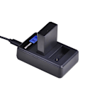 Pikkukuva 1 / 5: 4x LP-E10 LP E10 LPE10 Kameran akut + LCD USB Kaksoislaturi Yhteensopiva Canon EOS 1100D 1200D 1300D Kiss X50 X70 X80 Rebel T3 T5 T6 1battery n charger