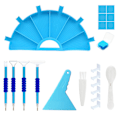 Miniatyrbillede 2 af 6: Diamantmaleri-arrangør, paletthylde