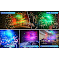 Miniatyrbilde 3 av 5: Stjernehimmel-projektor, Ocean Wave Galaxy-lampe med fjernkontroll