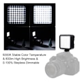 Pikkukuva 4 / 4: VBESTLIFE 49 LED Kamerapanelvalo Dimmable Kannettava Videolähde Valokuvausvalaistukseen