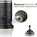 Miniatyrbilde 3 av 5: Reservedeler for melkeskummer til Aeroccino 3 Aeroccino 4 (FMY) Black  Silver