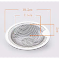 Pikkukuva 2 / 5: bitar, stor 10,2cm diskbänk filter badrum diskbänk hårfilter mopp pool filter avlopp golvbrunn tålig