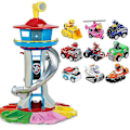 Miniatyrbillede 5 af 5: Paw Patrol Lookout Legetøjssæt med musiklys, kæmpe tårnhvalp hovedkvarter, børnefødselsdagspresenter 1 tower