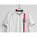 Miniatyrbillede 3 af 8: 2002 England Home Retro Shirt No.4 Gerrard No.7 Beckham Fodboldtrøje S
