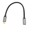 Miniatyrbilde 1 av 5: USB-C Forlengelseskabel - 10 Gbps Dataoverføring, 100W Strømforsyning, 4K 60Hz Video, E-Marker Chip - 0,25m