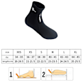 Pikkukuva 2 / 8: Dykstrumpor Neoprenstrumpor SVART XL musta black XL