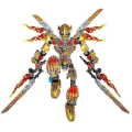 Miniatyrbild 5 av 5: Bionicle Herostahu Ikir Actionfigurer Byggklossleksaker för barn Julpojke Presentkompatibel 71