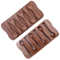 Miniatyrbillede 3 af 5: Silikoneform til skeer - Non-stick chokoladeform