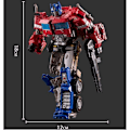 Miniatyrbillede 3 af 4: Transformer Optimus Prime Robot Action Figur Autobots - Perfekt