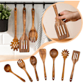 Miniatyrbild 5 av 5: Kitchen Utensil Set - Wooden Utensils