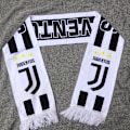 Miniatyrbillede 1 af 6: Mub- Fans Real Madrid Liverpool Miami Bibs Halsdukar Fodboldfans Efterår Og Vinter Heja Håndviftende Halsdukar G Juve all white