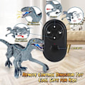 Miniatyrbild 3 av 4: Fjärrstyrd Dinosaurie Leksak Radiostyrd Robot Dinosaurie med Controller Present för Barn Pojkar 3 4 5 6+ år