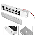 Miniatyrbilde 3 av 5: Elektrisk magnetisk lås Elektrisk lås Enkelt dør Elektromagnetisk lås Integrert magnetisk lås for adgangskontrollsystem DC12V 280kg