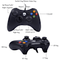 Miniatyrbilde 4 av 5: Ny Design Xbox 360-kontroll USB-trådbunden spillkontroll for Microsoft