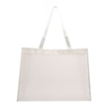 Miniatyrbillede 8 af 10: (c) Transparent Strand Nylon Taske Mesh Håndholdt Shoppingtaske SORT Black